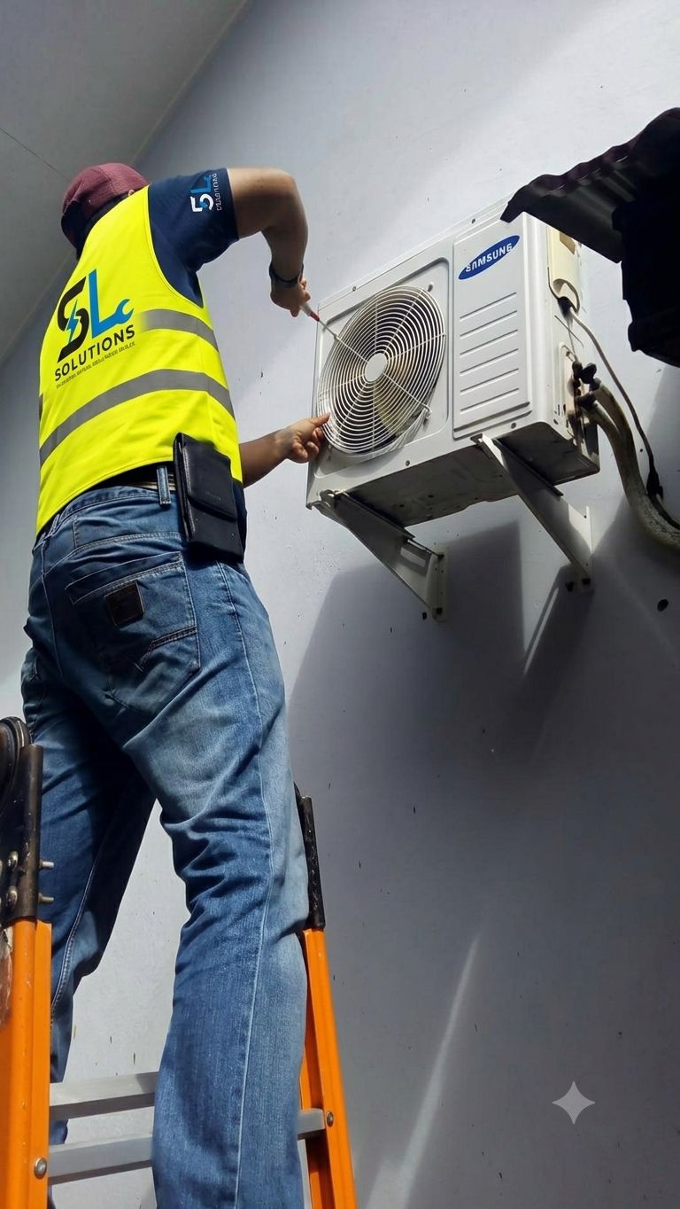 Instalación de aire acondicionado — SL Solutions