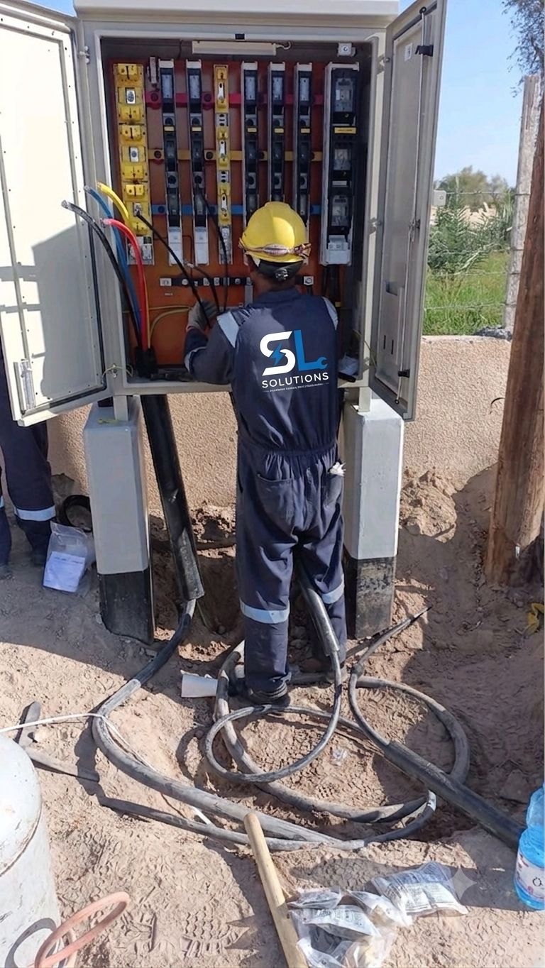 Instalación eléctrica exterior — SL Solutions